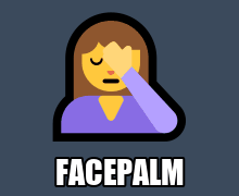 facepalm