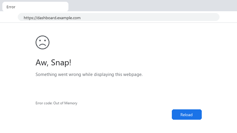 Aw, Snap!