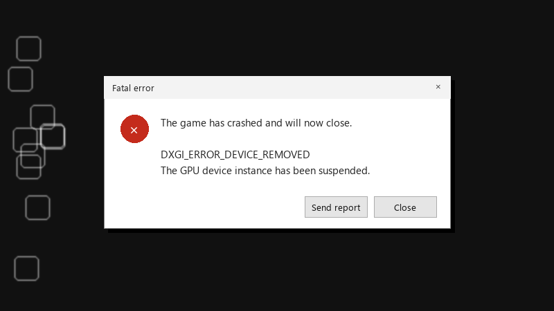 Fatal error