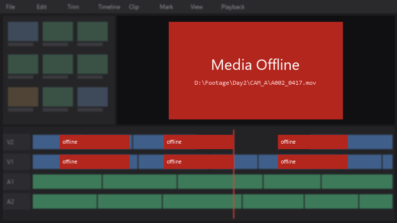 Media Offline