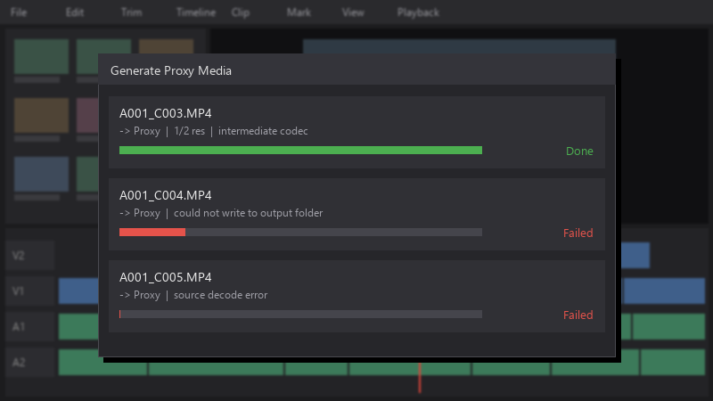 Generate Proxy Media